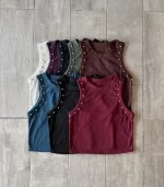 Musculosa con tachas