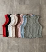 Musculosa larga con strass