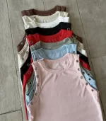 Musculosa larga con ojalillos - Imagen 2