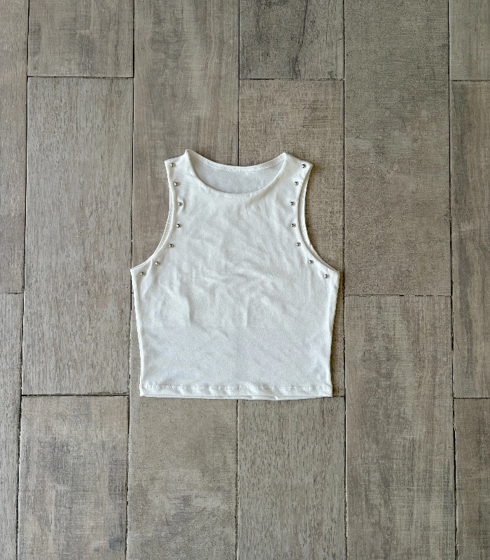 musc modal tachas2 Musculosa modal soft con tachas - Imagen 1