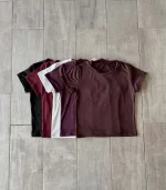 Remera manga corta modal soft